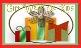 Encourage Children To Recycle Wrap and Ribbons