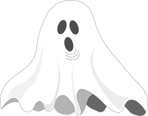 Cute Ghost For Front Window